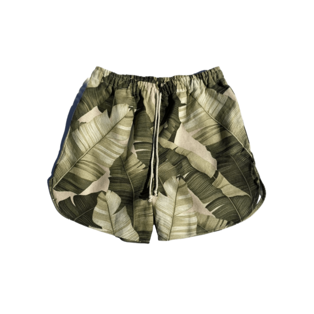 Kilikopela 'OG' Shorts | Cream Banana Leaf – JungleGurl Kilikopela 'OG' Shorts | Cream Banana Leaf – JungleGurl
