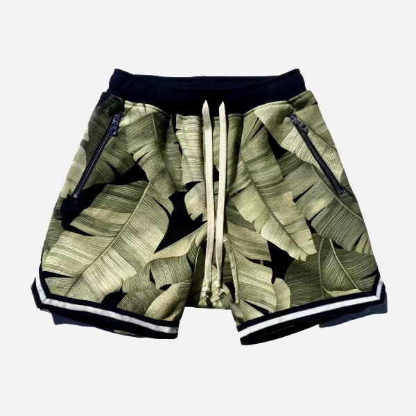 Alepeleke Basketball Short | Black Banana Leaf