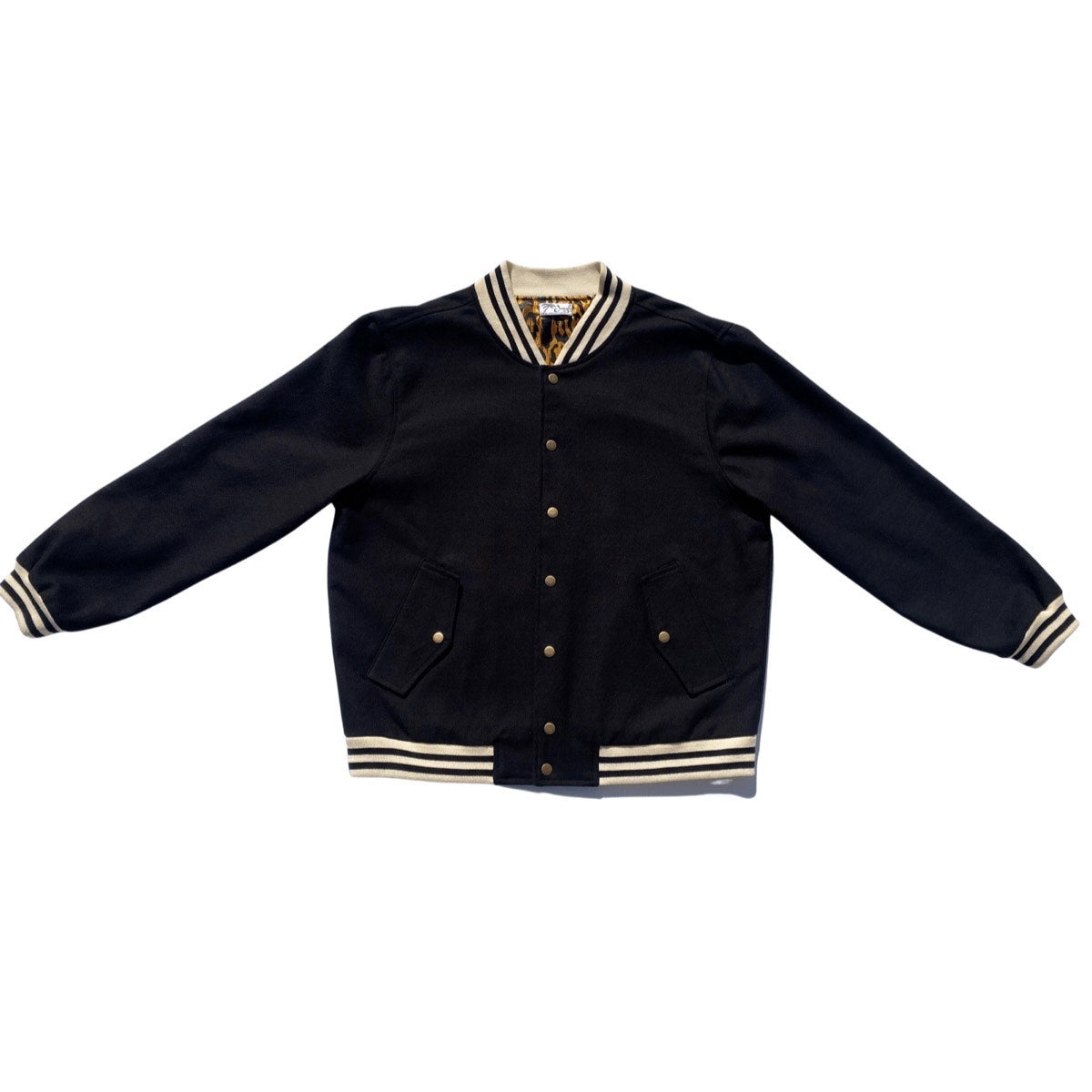 Kainoa Baseball Jacket | Solid Black