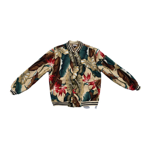 Kainoa Baseball Jacket - Bird of Paradise