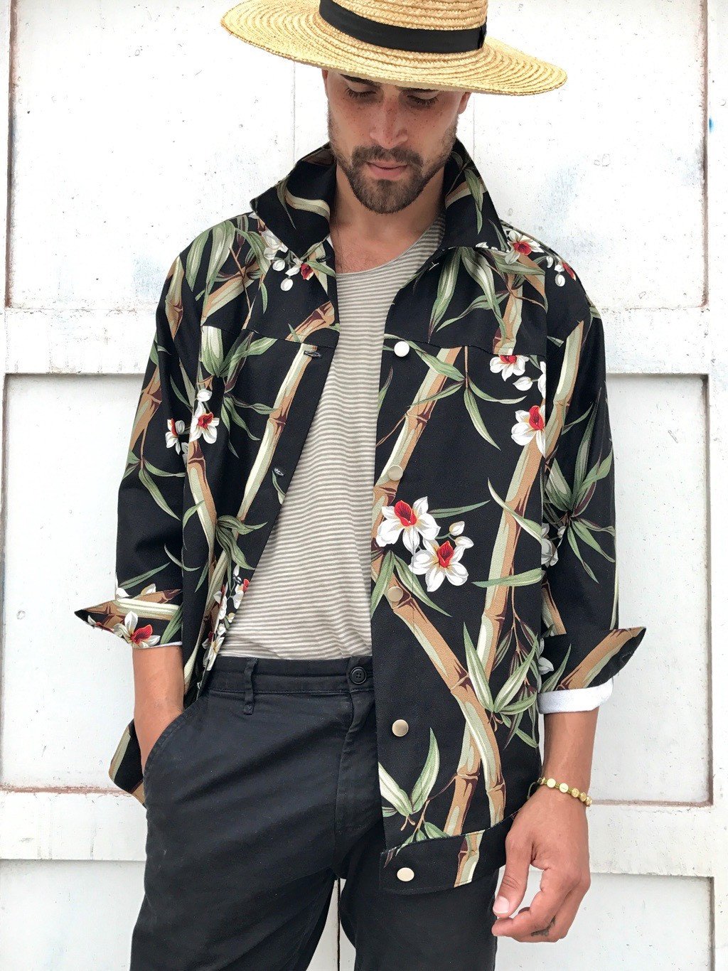 Black Orchid | Front View | Makai Jacket
