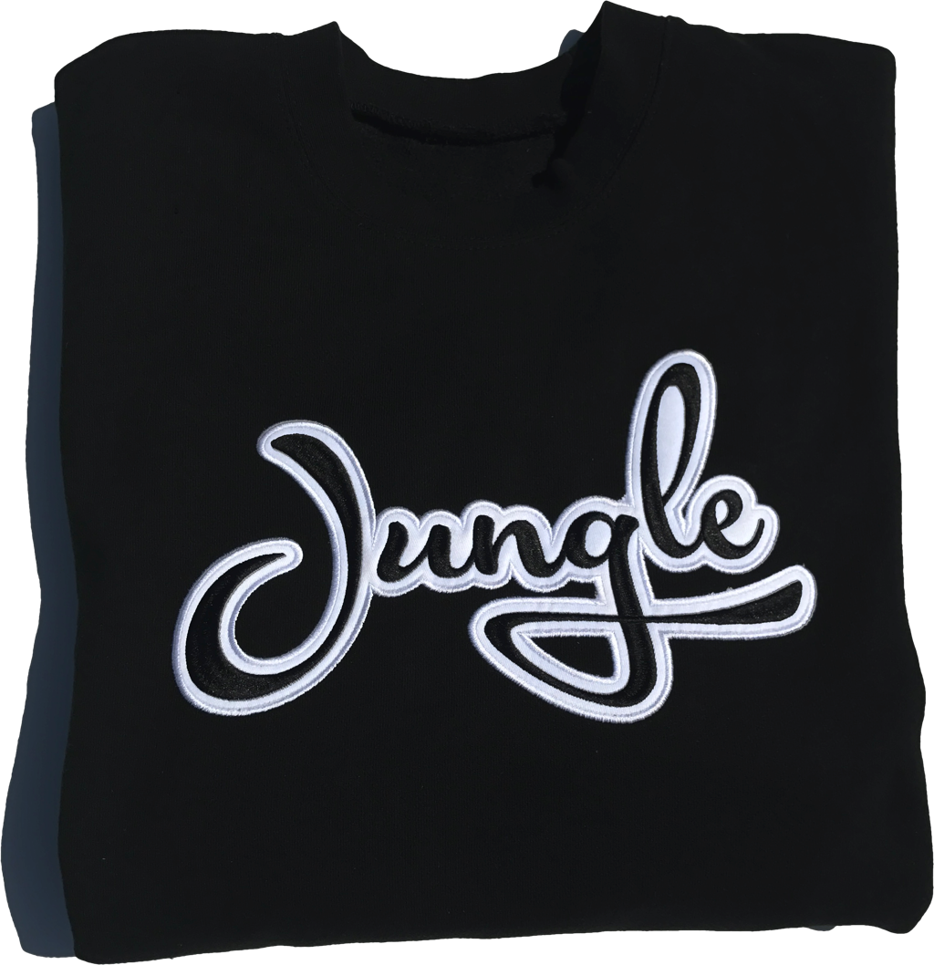 Black | Folded | Nico Sweatshirt | Jungle