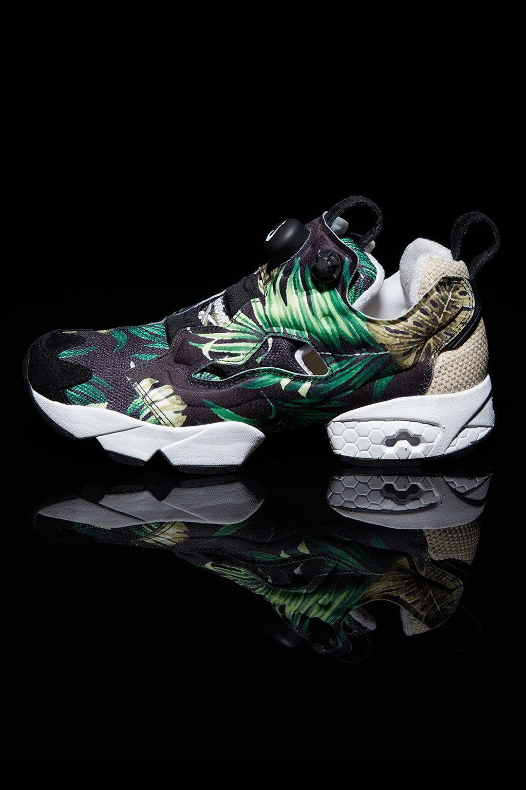 Reebok baskets instapump fury sg vert menthe Clearance