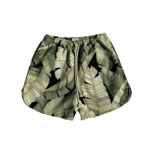 Kilikopela ‘OG’ Shorts | Black Banana Leaf